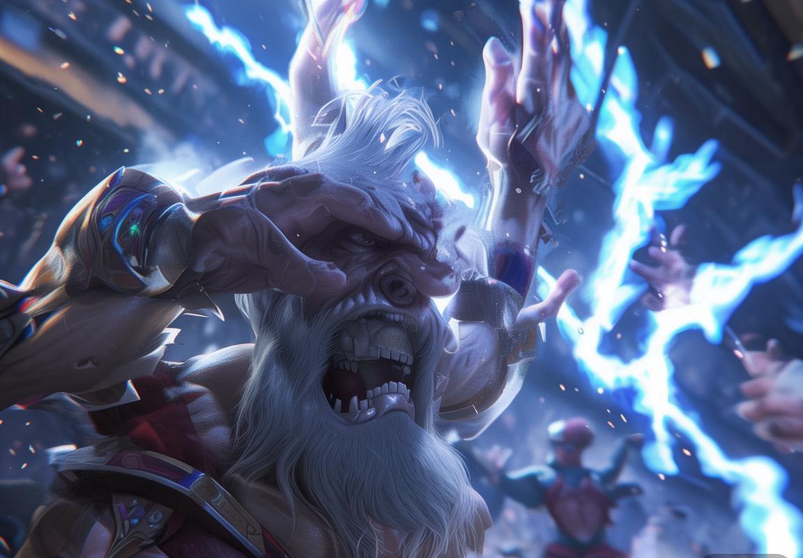 Zeus杰斯电磁炮一炮三响逆风翻盘，T1团战逆转夺关键地图资源